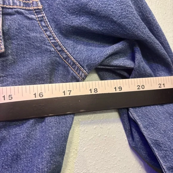 GAP Women’s Stretch Denim Cropped Jean Jacket | Size Small - Picture 7 of 8